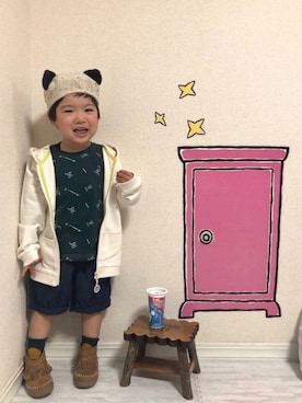 hinataさん(キッズ・100cm)の冬コーディネート