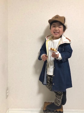hinataさん（キッズ・100cm）の冬コーディネート