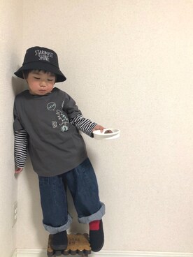 hinataさん（キッズ・100cm）の春コーディネート