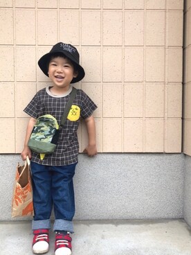 hinataさん（キッズ・100cm）の夏コーディネート