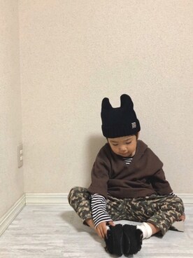 hinataさん（キッズ・100cm）の秋コーディネート