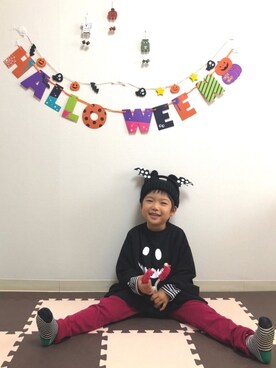 hinataさん（キッズ・100cm）の秋コーディネート