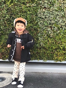 hinataさん（キッズ・110cm）の冬コーディネート