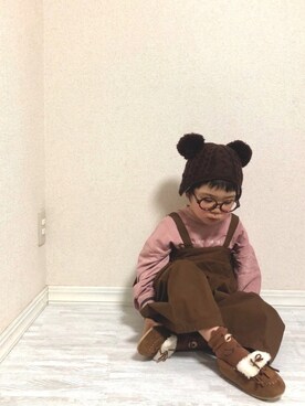 hinataさん（キッズ・110cm）の冬コーディネート