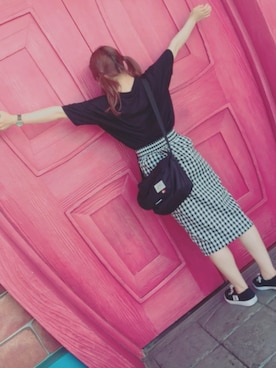 「ミッキー」｜ぶーこさん（レディース・162cm）の夏コーディネート