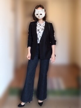 「PRIMA（プリマ）のアイテム」を使った、アボカドさん（レディース・160cm）の冬コーディネート