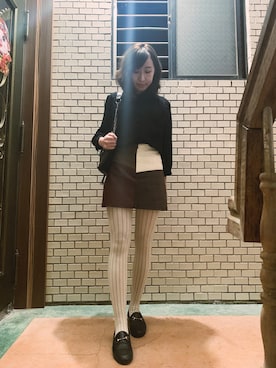 「ONCE UPON A TIME（ワンス　アポン　ア　タイム）のアイテム」を使った、Maureenさん（レディース・155cm）の春コーディネート