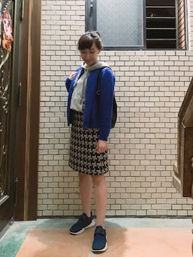 「ONCE UPON A TIME（ワンス　アポン　ア　タイム）のアイテム」を使った、Maureenさん（レディース・155cm）の春コーディネート