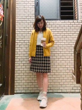 「ONCE UPON A TIME（ワンス　アポン　ア　タイム）のアイテム」を使った、Maureenさん（レディース・155cm）の春コーディネート