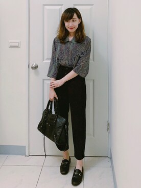 「ONCE UPON A TIME（ワンス　アポン　ア　タイム）のアイテム」を使った、Maureenさん（レディース・155cm）の夏コーディネート