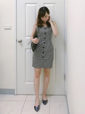 「ONCE UPON A TIME（ワンス　アポン　ア　タイム）のアイテム」を使った、Maureenさん（レディース・155cm）の夏コーディネート