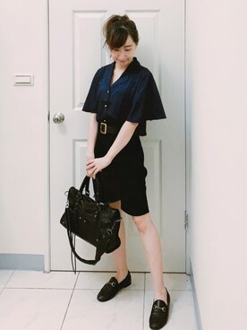 「ONCE UPON A TIME（ワンス　アポン　ア　タイム）のアイテム」を使った、Maureenさん（レディース・155cm）の夏コーディネート