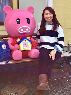 ChitoseImanishiさん（レディース・155cm）の冬コーディネート