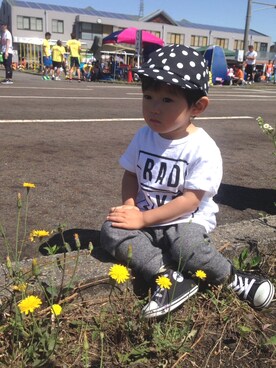 あおとん☺︎さん（キッズ・90cm）の夏コーディネート