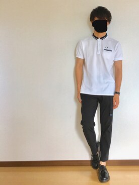 「アイテム（バングル/リストバンド）」を使った、takeさん（メンズ・170cm・20代）の夏コーディネート