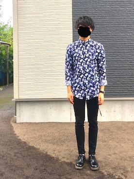 「アイテム（バングル/リストバンド）」を使った、takeさん（メンズ・170cm・20代）の夏コーディネート
