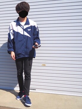 「UNIQLO（ユニクロ）のウルトラストレッチジーンズ（デニムパンツ）」を使った、takeさん（メンズ・170cm・20代）の春コーディネート