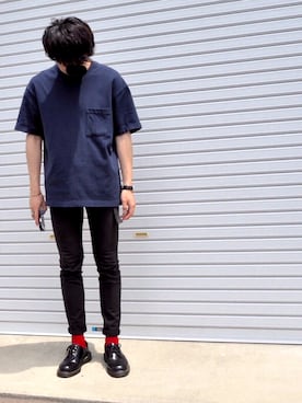 「UNIQLO（ユニクロ）のウルトラストレッチジーンズ（デニムパンツ）」を使った、takeさん（メンズ・171cm・20代）の夏コーディネート