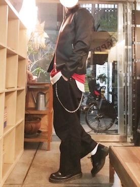 「EMMA  CLOTHES」｜「アイテム（財布/小物）」を使った、TaKaさん（メンズ・175cm）の春コーディネート