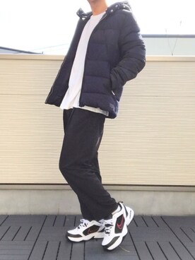 「YARD PLUS（ヤードプリュス）のアイテム（スラックス）」を使った、TaKaさん（メンズ・176cm）の秋コーディネート