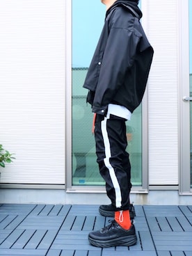「YARD PLUS（ヤードプリュス）のアイテム（パンツ）」を使った、TaKaさん（メンズ・176cm）の春コーディネート