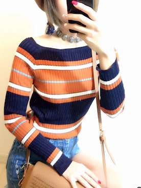 「アイテム（ピアス（両耳用））」を使った、carpedium_mykさん（レディース・163cm・30代）の春コーディネート