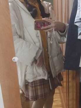 「ONLY（オンリー）のアイテム（ジャケット/アウター）」を使った、てつさん（レディース・154cm）の冬コーディネート
