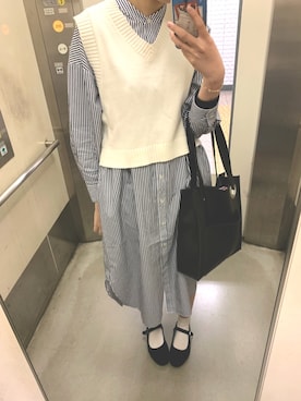 「カンフーシューズ」｜mさん（レディース・169cm）の春コーディネート