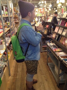 「nonnative（ノンネイティブ）のアイテム（ニットキャップ/ビーニー）」を使った、ザキさんさん（メンズ・165cm）の春コーディネート