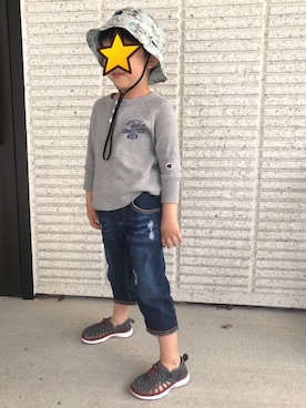 tomtomさん（キッズ・110cm）の春コーディネート