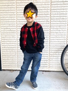 tomtomさん（キッズ・110cm）の秋コーディネート