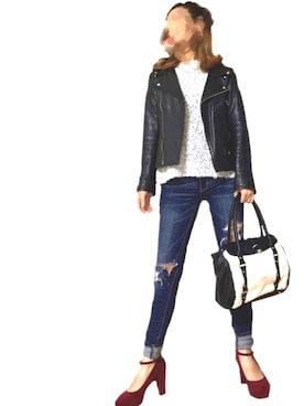 mokaさん(レディース・152cm)の秋コーディネート