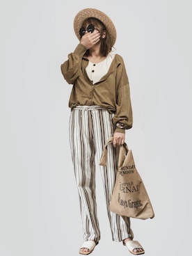 eriiicaさん（レディース・157cm）の夏コーディネート