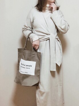 「リエディ」｜「アイテム（その他）」を使った、eriiicaさん（レディース・158cm）の冬コーディネート