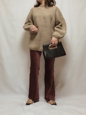 「ANT（アント）のアイテム」を使った、eriiicaさん（レディース・158cm）の冬コーディネート