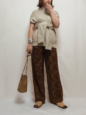 「ガラパン」｜「アイテム（その他）」を使った、eriiicaさん（レディース・158cm）の春コーディネート