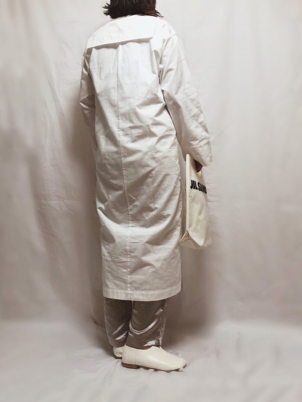 6（ロク）の「＜6(ROKU)＞SAILOR COLLAR SHIRT DRESS ...