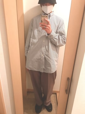 「アイテム（帽子）」を使った、Youさん（メンズ・170cm・10代）の春コーディネート
