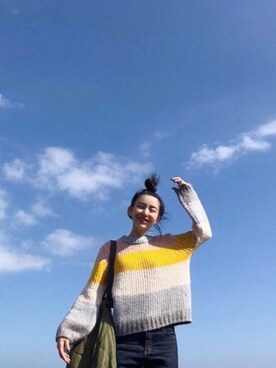 「6IXTY8IGHTのアイテム（トップス）」を使った、pa1x1さん（レディース・160cm）の夏コーディネート