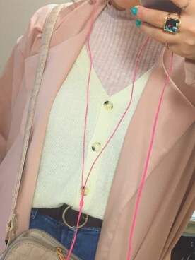 「cepo（セポ）のアイテム（その他アウター）」を使った、HARUNAさん（レディース・155cm）の夏コーディネート