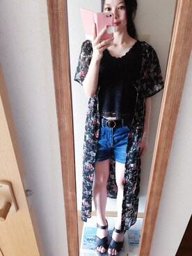 kilacoさん（レディース・153cm）の夏コーディネート