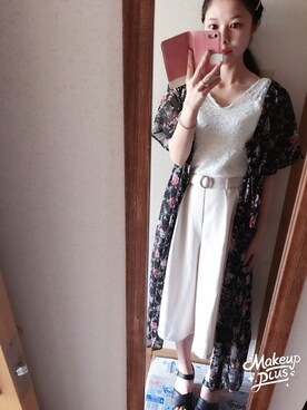 kilacoさん（レディース・153cm）の夏コーディネート