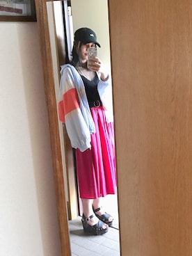 「アイテム（ブルゾン）」を使った、kilacoさん（レディース・153cm・30代）の夏コーディネート