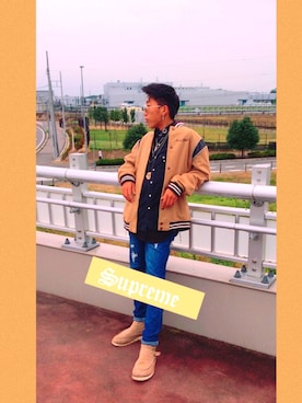 「SILVER BULLET（シルバーバレット）のアイテム（パンツ）」を使った、kr-12.4さん（レディース・170cm）の秋コーディネート