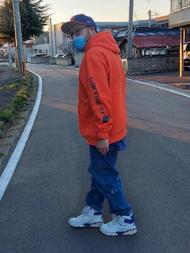 「EWING（ユーイング）のアイテム」を使った、rinosmanさん（メンズ・179cm）の春コーディネート