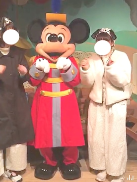 「101匹わんちゃん」｜「アイテム（シャツ/ブラウス）」を使った、マさん（レディース・153cm）の春コーディネート