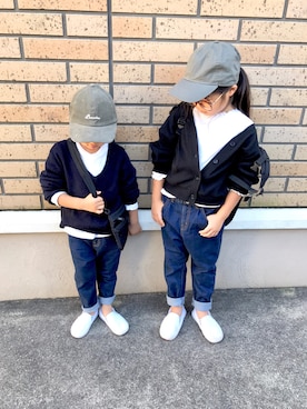 *aoさん（キッズ・110cm）の秋コーディネート