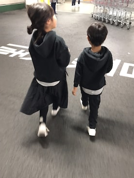 *aoさん（キッズ・110cm）の冬コーディネート