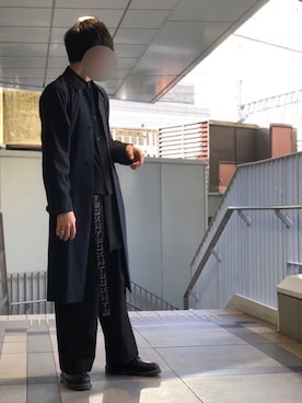 「ETHOSENS（エトセンス）のアイテム（ベルト）」を使った、kodaiさん（メンズ・175cm）の春コーディネート