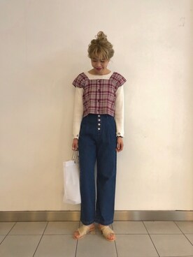 nakachanさん（レディース・165cm）の春コーディネート